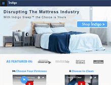 Tablet Screenshot of indigosleep.com